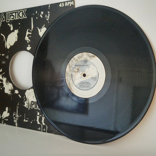 Pink Military – Blood & Lipstick Label: Eric's – Vinyl, 12", 45 RPM - UK 1979 - Foto 4 di 7