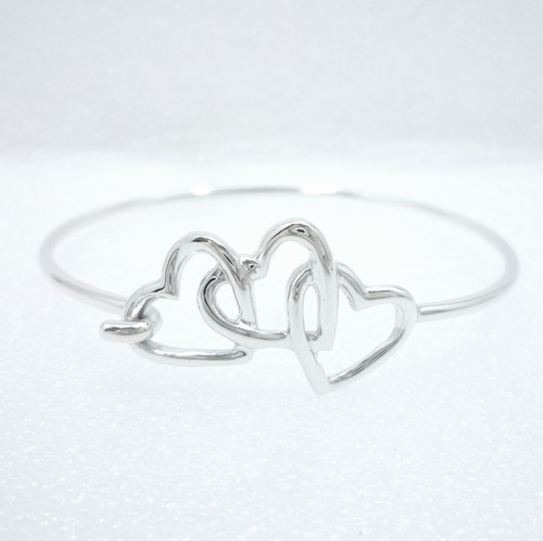 Authentic Tiffany \u0026 Co. Triple Heart 