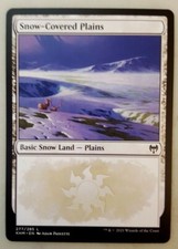 1x Snow-Covered Plains (277) Kaldheim MTG Magic the Gathering NM