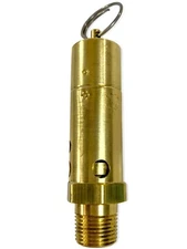 3/8" NPT Hard Seat Safety Pressure Relief Valve, 175 PSI, Made In The USA