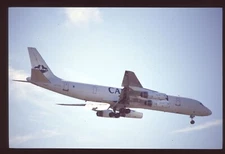 Orig 35mm airline slide Cargo Lion DC-8-62F LX-TLA Buy 4+ save 20%
