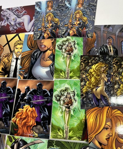 Lady Death/Medieval Witchblade Lethal Ladies 2002 Comic Images 50 Card LOT - Picture 5 of 8