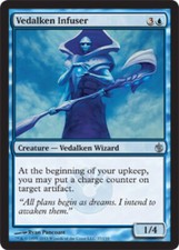 Vedalken Infuser x4 - Mirrodin Besieged - Light Play, English - Mirrodin Besiege