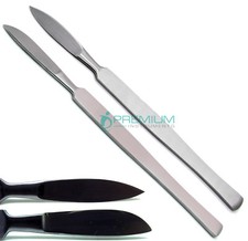2 Pcs Surgical Scalpel Handle W/ Blade 16cm & 15cm Working End 4cm Instruments