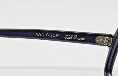 1970s Morel Eyeglasses Model Van Gogh Color Black 52-18-145 NIB - Picture 4 of 6