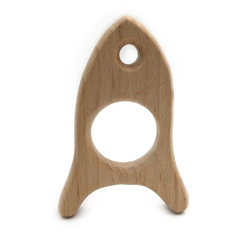 Natural Beech Wood Animals Teething Pendant Baby Chew Toy Jewelry Making DIY - Picture 43 of 57