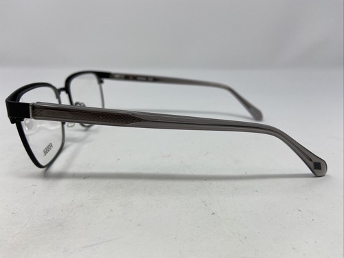 Fossil FOS 7146/G 003 54-17-140 Black/Gray Metal Full Rim Eyeglasses Frame &967 - Picture 5 of 8