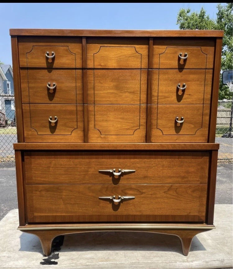 Kroehler Mid Century Modern 5 Drawer Chest