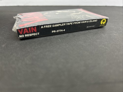 VAIN No Respect 1989 NEW SEALED Island Records Cassette Single Glam Metal RARE - Picture 7 of 7