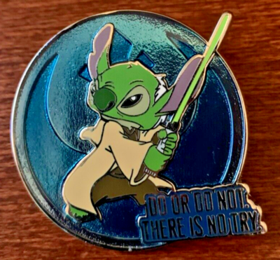 Paulo seity スターウォーズ Disney pin PP108030 Star Wars Quotes - Stitch As Yoda | eBay