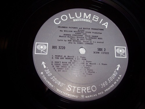 LP--FUNNY GIRL ORIGINAL SOUND TRACK RECORDING **NM VINYL** #1790 - Imagen 10 de 10
