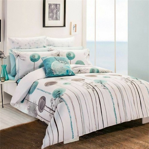 2025 New All Size Bed Doona Quilt Duvet Cover Set 100% Cotton Premium Bedding - Picture 16 of 26