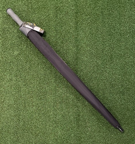 BAG BOY Teleskop 62" Wind Vent Regenschirm - schwarz mit anthrazitfarbenem Rand - Bild 8 von 8