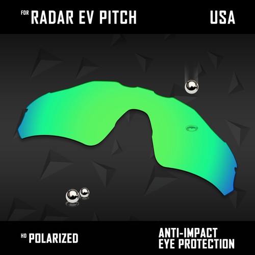 Lente de repuesto polarizada antiarañazos para Oakley Radar EV Pitch OO9211 opciones - Imagen 10 de 20