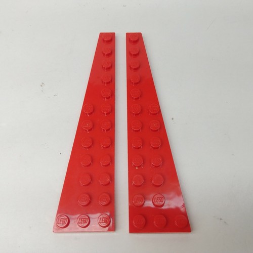 Lego Lot of 2 - 3x12 Plate Wing Wedge Right Left 47398 47397 Choose Your Color - Picture 7 of 13