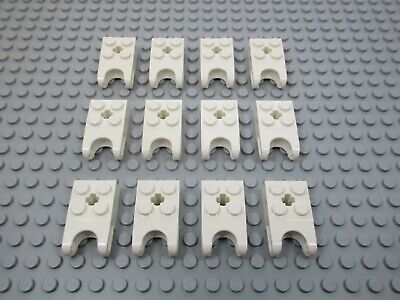 LEGO 12 New /& EUC 2x2 Brick w// ball joint socket # 92013 white