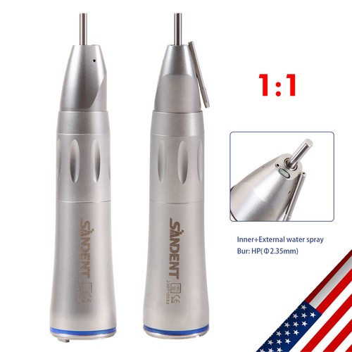 Dental 1:1 Glasfaser gerade Low Speed chirurgisches Handstück Nasenkegel HP - Bild 2 von 34