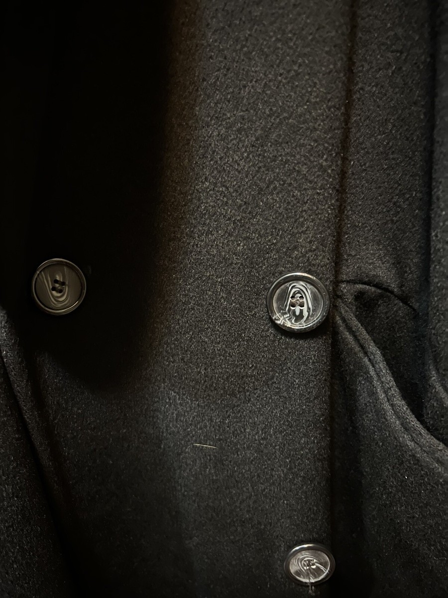 Christian Dior Monsieur Wool Overcoat Top Coat Trench Coat
