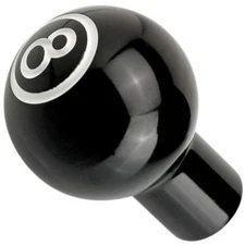 Black Joker Machine 8 Ball Choke Knob 1991-06 Harley CV Carbs
