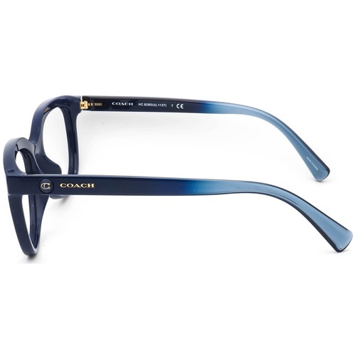 Gafas de sol Coach marco solo HC 8285U (L1137) 502879 azul oscuro mariposa 56 mm - Imagen 5 de 6