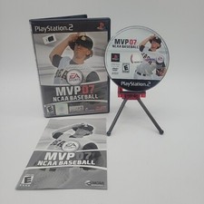 MVP 07 NCAA Baseball (Sony PlayStation 2, 2007) Complete In Box
