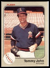 1983 Fleer #95 Tommy John