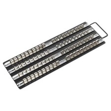 Sealey Socket Rail Tray Black 1/4" 3/8" & 1/2"Sq Drive AK271B