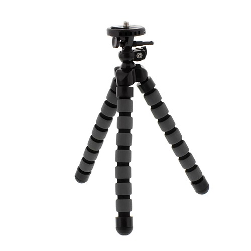 Mini Travel Flexible Tripod Bluetooth Selfie Stick Phone Holder Kit Wih Pouch - 第 2/7 張圖片