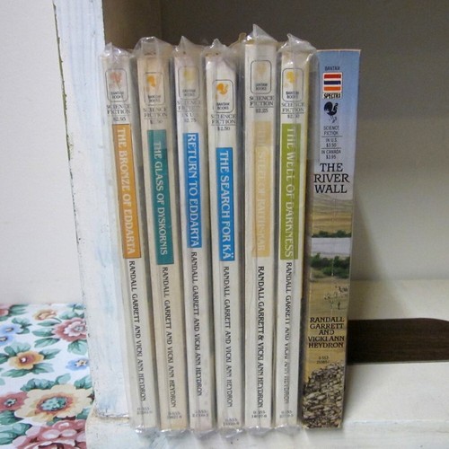 RANDALL GARRETT lot 7 seven Gandalara Cycle Series books 1981-1986 complete - Picture 2 of 2
