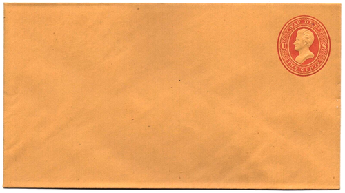 SC# UO49 Prestine US War Department Mint Entire 2 Cent Orange, SC Cat $17.50
