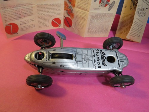 Schuco Studio II 16cm (6 inches) Long - Auto Union Race Car #1 - Silver - Picture 7 of 7