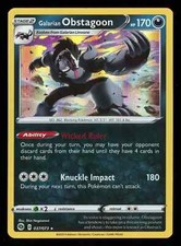 Galarian Obstagoon 037/073 Holo Champion's Path Pokemon TCG Card