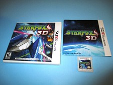 Star Fox 64 3D Nintendo 3DS XL 2DS Game w/Case & Manual