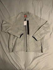 Nike Sportswear Tech Fleece Men's Bomber Jacket Gray XL Tall FB8008-063 XLT