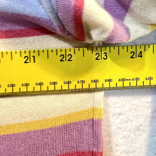 NEW Marella Womens Sweater Large Pastel Stripe Drop Shoulders Oversized Maglia - Picture 4 of 7