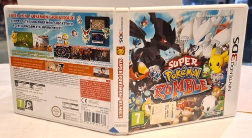SUPER POKEMON RUMBLE NINTENDO 3DS VER. ITALIANA COMPLETO COME NUOVO 3DS XL / 2DS - Imagen 4 de 4