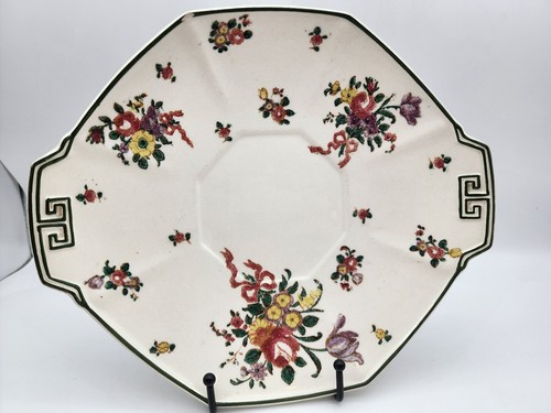 Royal Doulton Old Leeds Spray Green Rim Platos, tazas, tazones, pieza para servir - Imagen 60 de 98