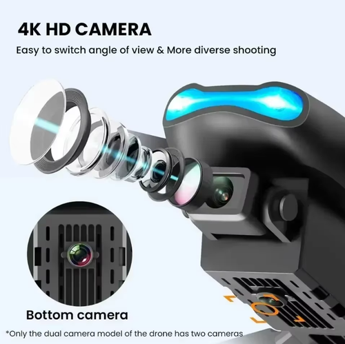 🚁 Drone Quadcopter 4K | Riprese Ultra HD | Facile da Usare | Idea Regalo 🎥✨ - Bild 6 von 7
