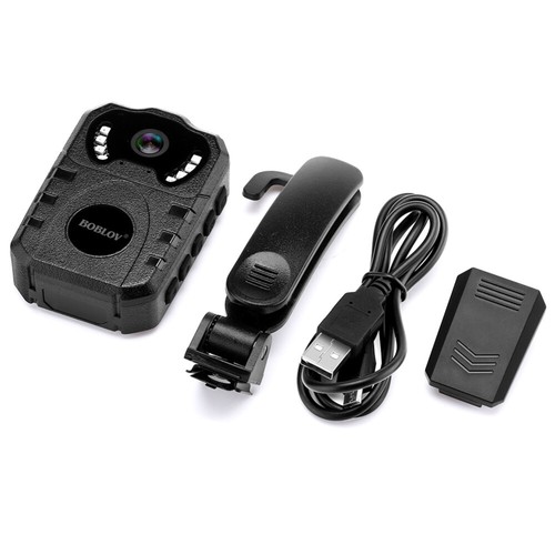 BOBLOV WN10 1080P Body Kamera 170° IR Nachtsicht DVR für Polizei Wachmann - Bild 10 von 10