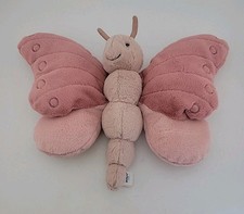 Jellycat London Butterfly Beatrice Rosy Pink Plush Stuffed Animal 10" Retired