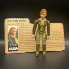 GI Joe 1983 Cover Girl v1 100% Complete Vintage ARAH Action Figure w/ File Card