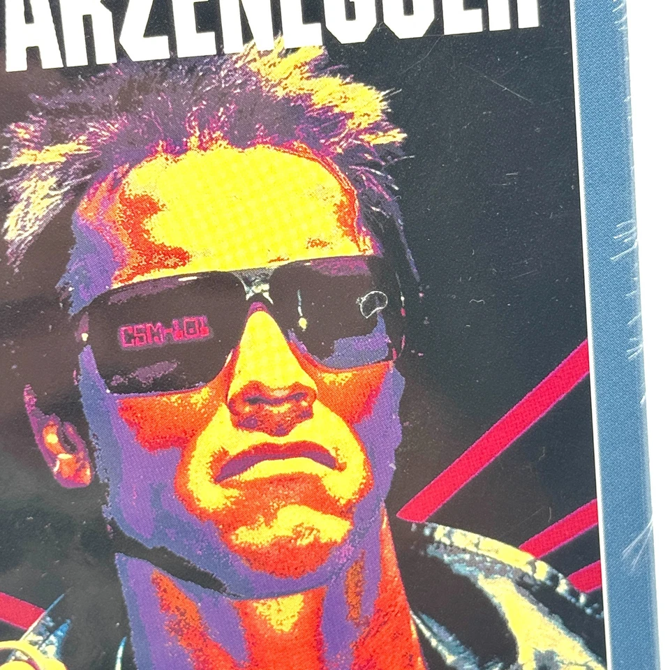 The Terminator Rare Promo VHS Cassette Tape New Sealed 1992 Action Hemdale Blue - Image 4 of 4