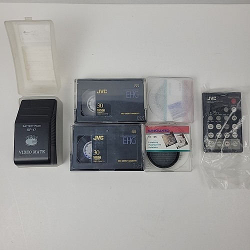 JVC Video Movie GR-AX70 12X Compact VHS Recorder. Package Bundle. **UNTESTED** - Picture 11 of 18