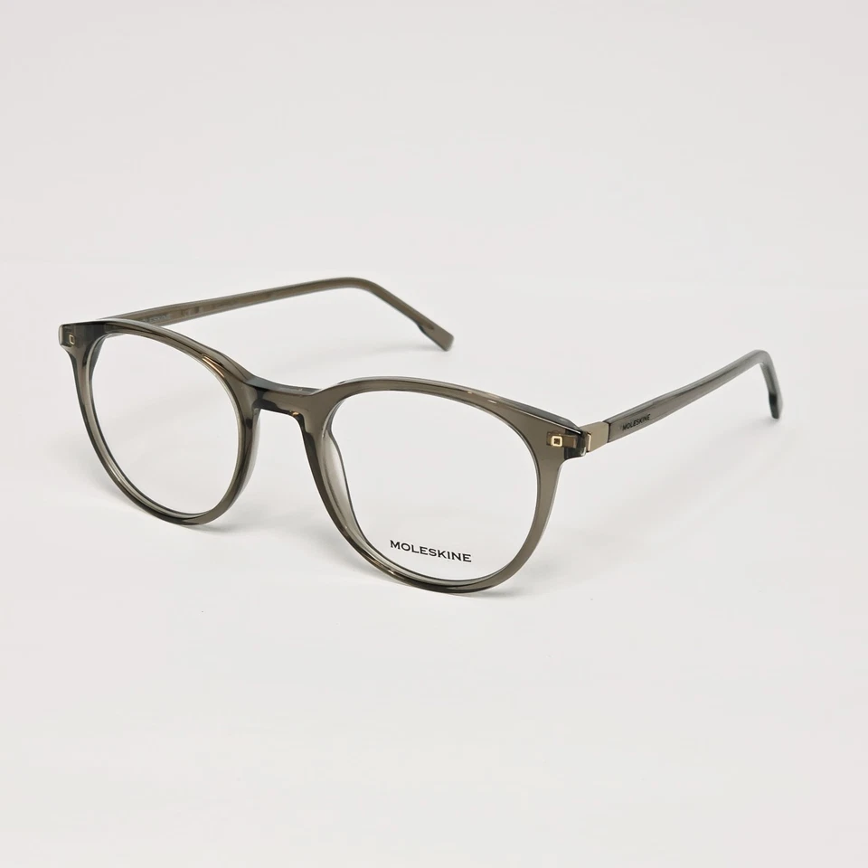 Gafas redondas ultraligeras unisex Moleskine MO1190 en cristal de arena | 49 mm Foto 2 de 4