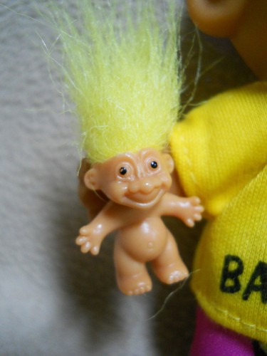 Russ Troll Puppe / World's Best Babysitter Troll Doll / lila Haare - Bild 4 von 5