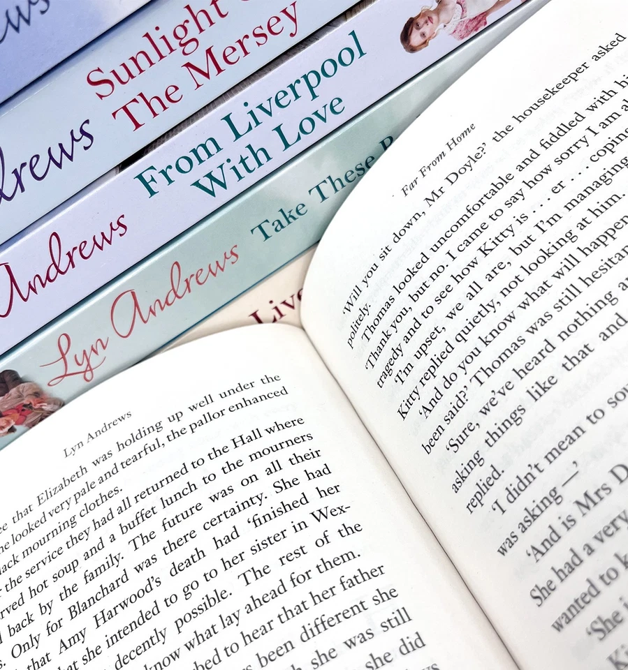 Lyn Andrews 11 Books Collection Set Take These Broken Wings, From Liverpool with - Image 3 of 3