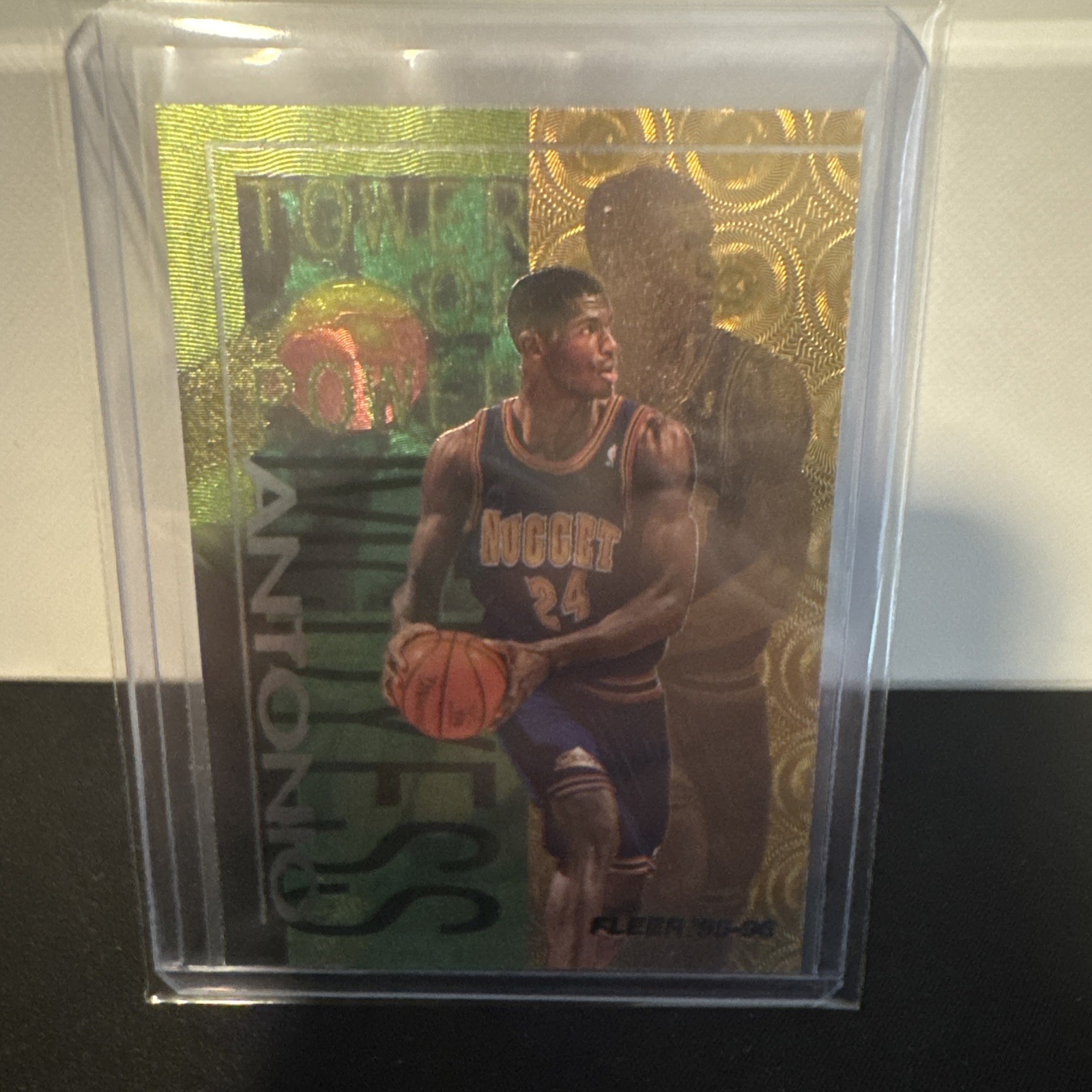 1995-96 Fleer Antonio McDyess Tower of Power #3 Denver Nuggets Y7447