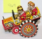 MARX 1940'S COLLEGE BOY'S JALOPY CRAZY CAR WIND UP ~EXCELLENT CONDITION ~ WORKS!