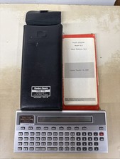Vintage Radio Shack TRS-80 PC-2 Pocket Computer  Manual  Case works well 