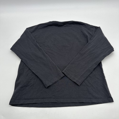Zara Long Sleeve Shirt Youth Girl Size 9 Graphic Print Gray ..#30716 - Picture 7 of 8